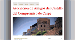 Desktop Screenshot of castillodelcompromiso.org